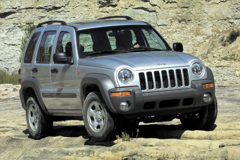 Jeep Cherokee 2004 с круглыми фарами